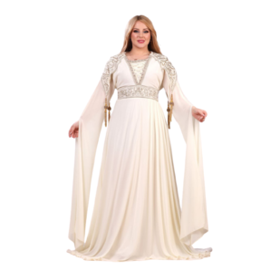 Shop Stylish Chiffon and Crepe Fabric Kaftan Abayas | AF