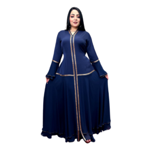 Shop Stylish Chiffon mixed with Crepe Fabric Colorful Abayas | AF