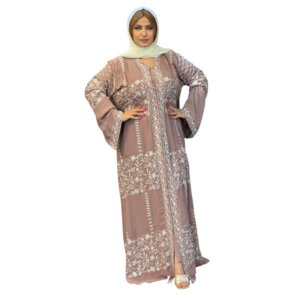 Shop Stylish Crepe silk Fabric Colorful Abayas | AF